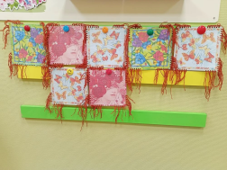 Творческое занятие "Платочек для любимой мамы".